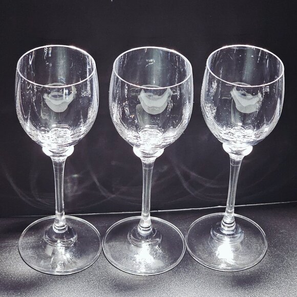 Mikasa Stephanie Cordial Glass 6" Lead Crystal Austria elegant vtg optic bowl 3o - Picture 3 of 7